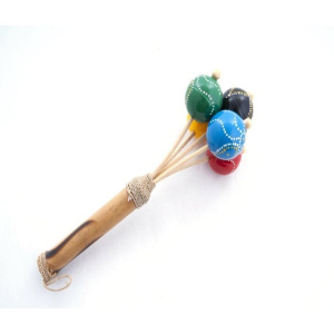 Spider ratel met 5 gekleurde balletjes